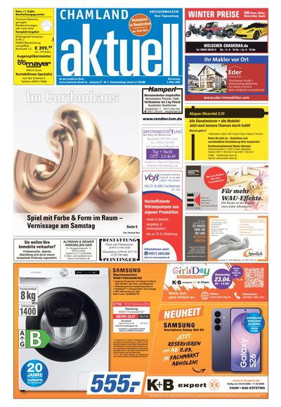Chamland aktuell 2026-03-05
