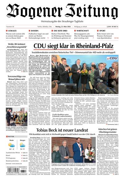 Bogener Zeitung 2026-03-23