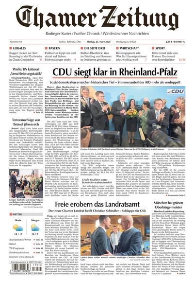 Chamer Zeitung West 2026-03-23