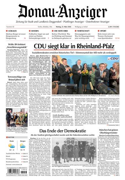 Donau Anzeiger 2026-03-23