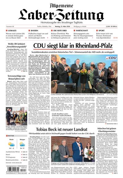Allgemeine Laber Zeitung 2026-03-23