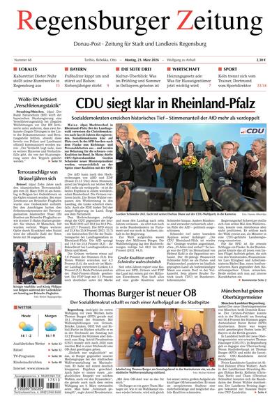 Regensburger Zeitung 2026-03-23