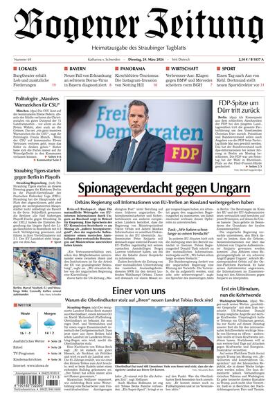 Bogener Zeitung 2026-03-24