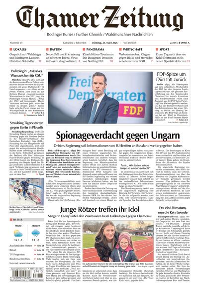 Chamer Zeitung West 2026-03-24