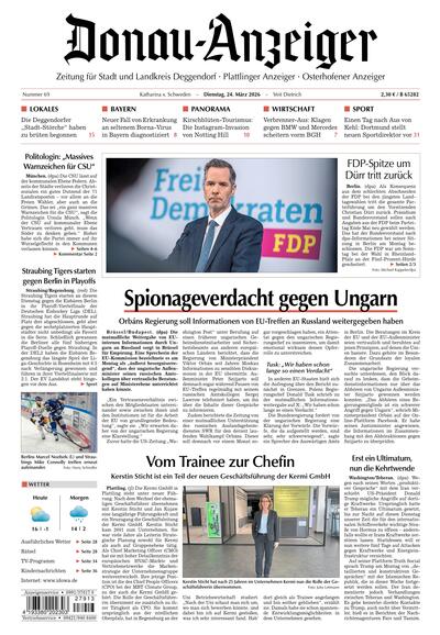 Donau Anzeiger 2026-03-24