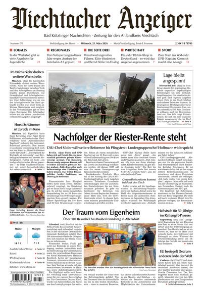 Viechtacher Anzeiger 2026-03-25