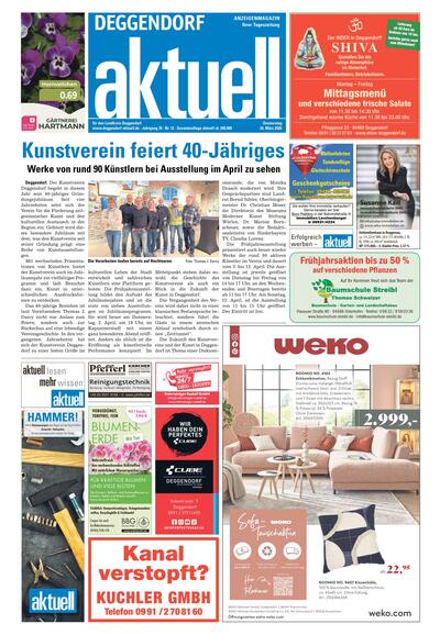 Deggendorf aktuell 2026-03-26