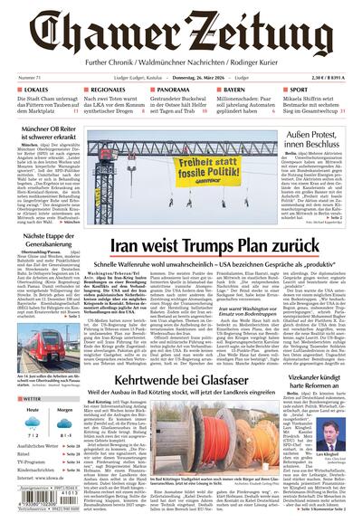 Chamer Zeitung Ost 2026-03-26