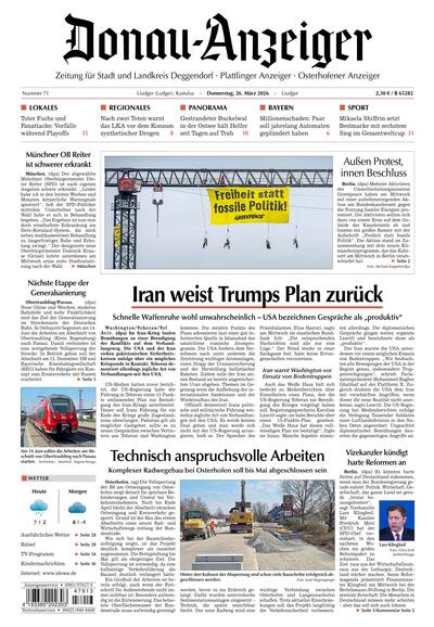 Donau Anzeiger 2026-03-26