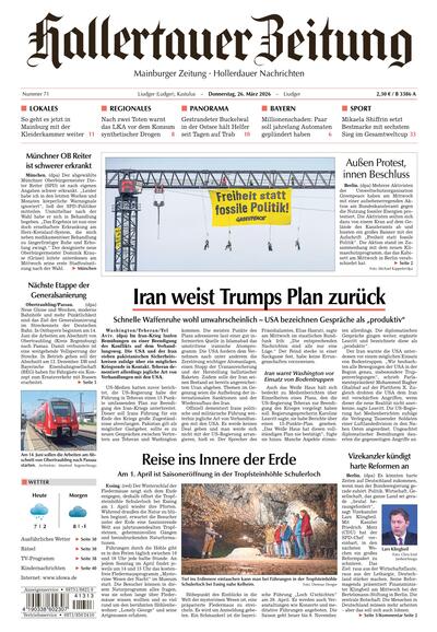 Hallertauer Zeitung 2026-03-26