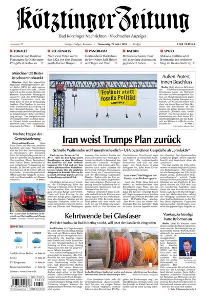 Kötztinger Zeitung 2026-03-26