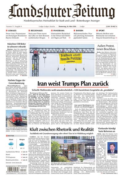 Landshuter Zeitung (A) 2026-03-26