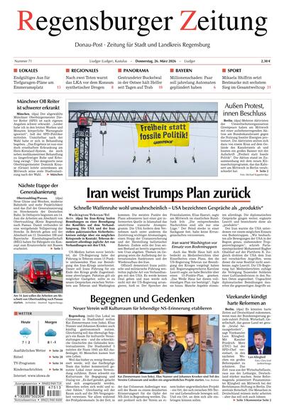 Regensburger Zeitung 2026-03-26