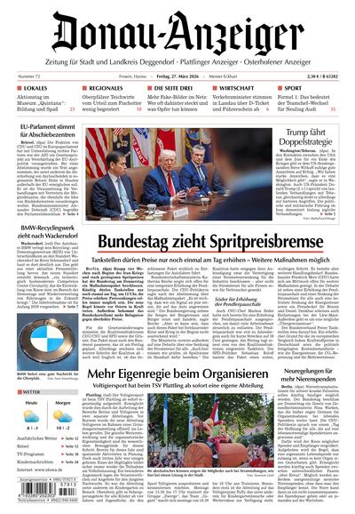 Donau Anzeiger 2026-03-27