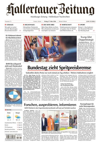 Hallertauer Zeitung 2026-03-27