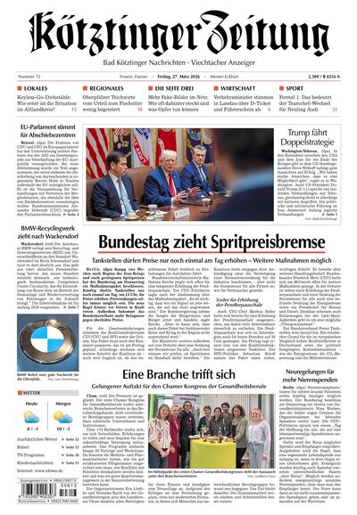 Kötztinger Zeitung 2026-03-27