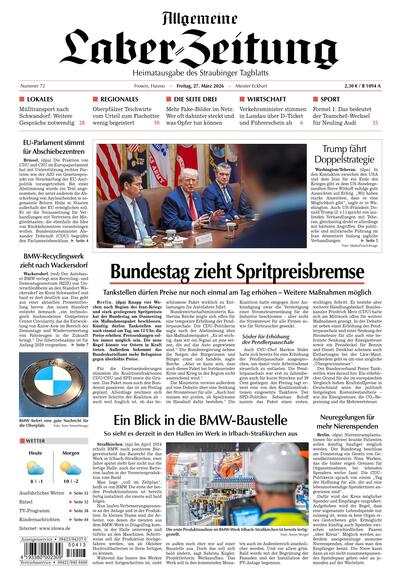 Allgemeine Laber Zeitung 2026-03-27