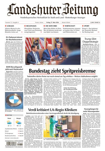 Landshuter Zeitung (A) 2026-03-27