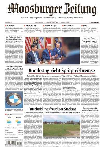 Moosburger Zeitung 2026-03-27
