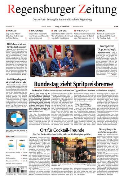 Regensburger Zeitung 2026-03-27