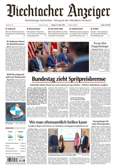 Viechtacher Anzeiger 2026-03-27
