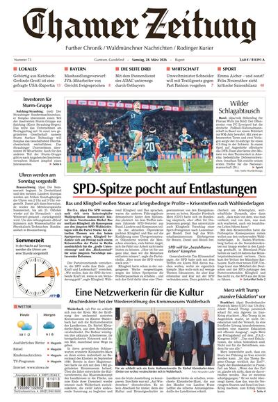 Chamer Zeitung Ost 2026-03-28
