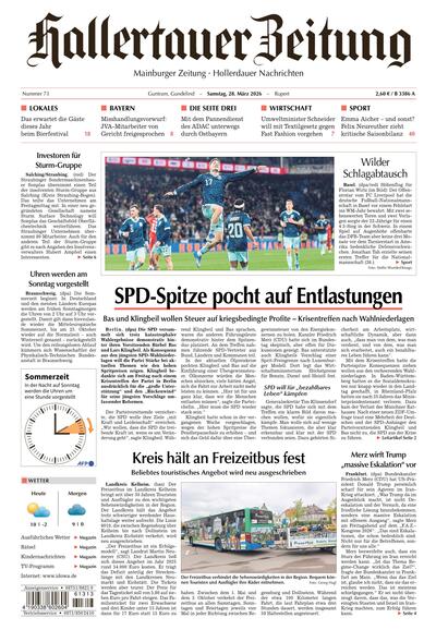 Hallertauer Zeitung 2026-03-28