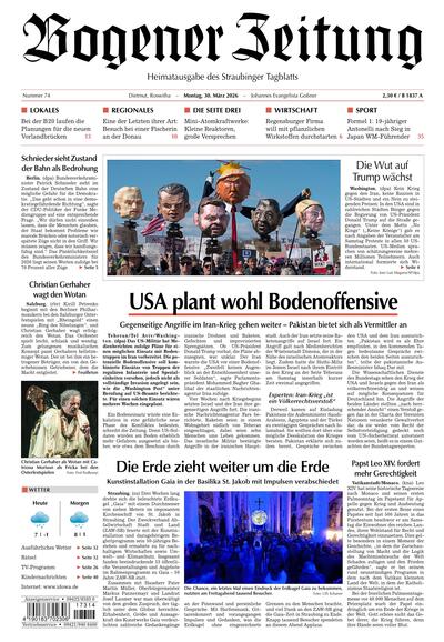 Bogener Zeitung 2026-03-30
