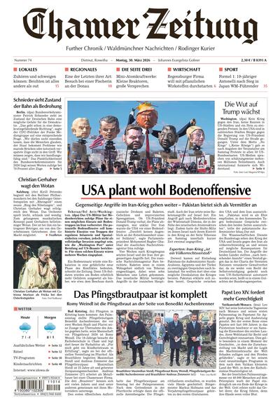 Chamer Zeitung Ost 2026-03-30
