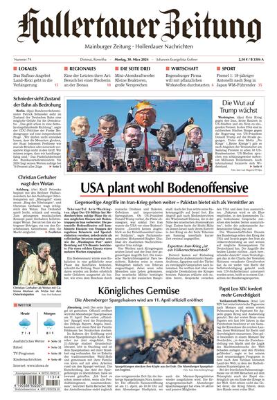 Hallertauer Zeitung 2026-03-30