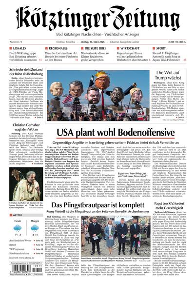 Kötztinger Zeitung 2026-03-30