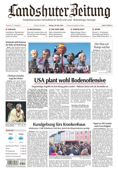 Landshuter Zeitung (A) 2026-03-30