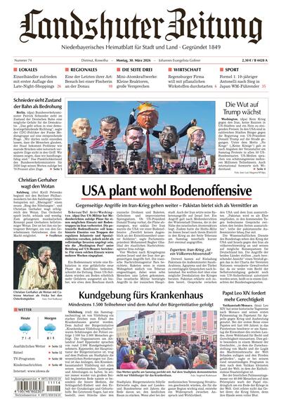 Landshuter Zeitung 2026-03-30