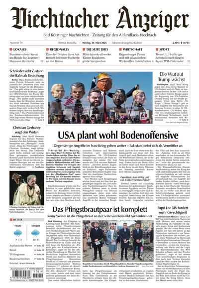 Viechtacher Anzeiger 2026-03-30