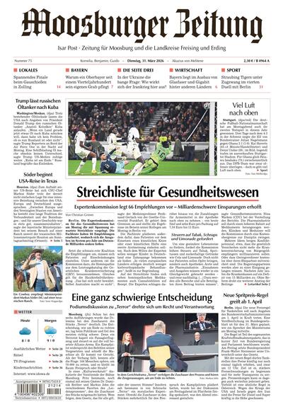 Moosburger Zeitung 2026-03-31