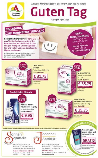 Sonnen-Apotheke 2026-04-01