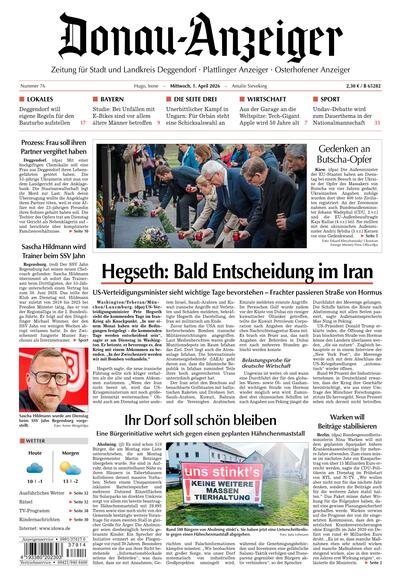 Donau Anzeiger 2026-04-01