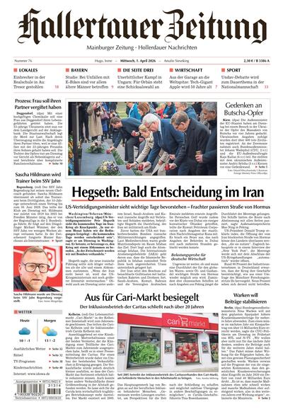 Hallertauer Zeitung 2026-04-01