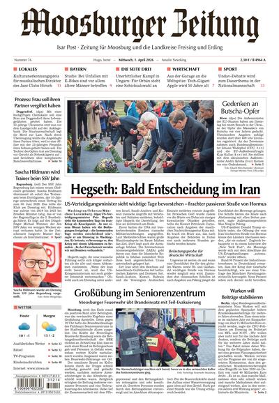 Moosburger Zeitung 2026-04-01