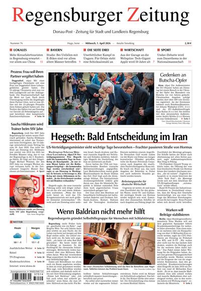 Regensburger Zeitung 2026-04-01