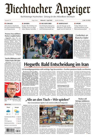 Viechtacher Anzeiger 2026-04-01