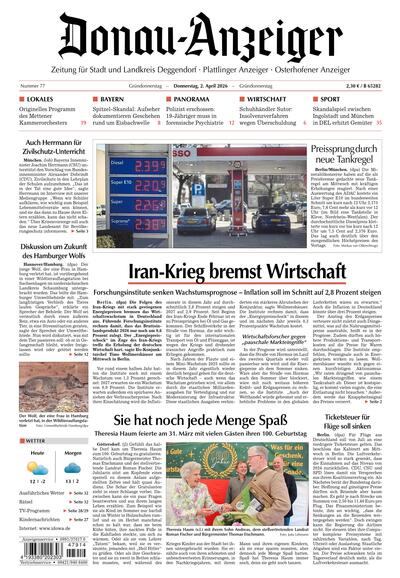 Donau Anzeiger 2026-04-02