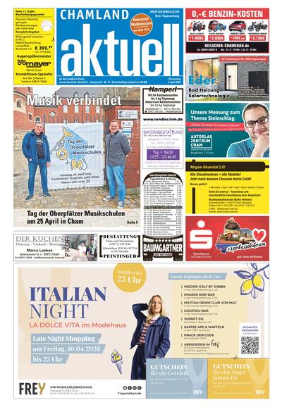 Chamland aktuell 2026-04-09
