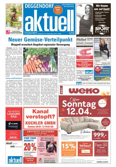 Deggendorf aktuell 2026-04-09