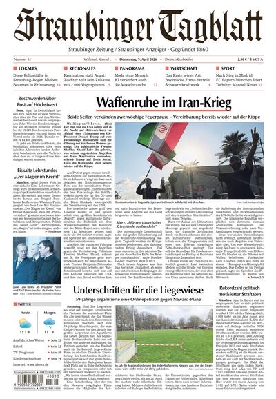 Straubinger Tagblatt 2026-04-09