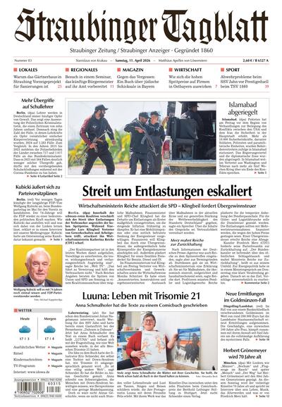 Straubinger Tagblatt 2026-04-11