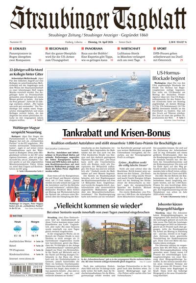 Straubinger Tagblatt 2026-04-14