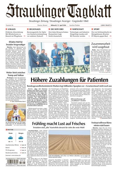 Straubinger Tagblatt 2026-04-15