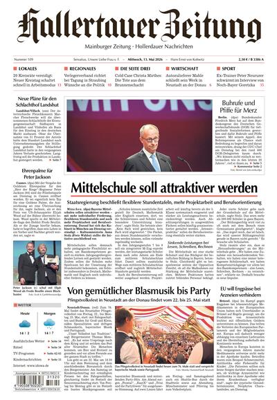 Hallertauer Zeitung 2026-05-13