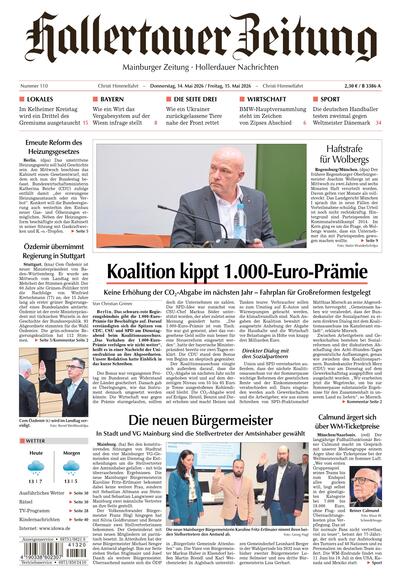 Hallertauer Zeitung 2026-05-14